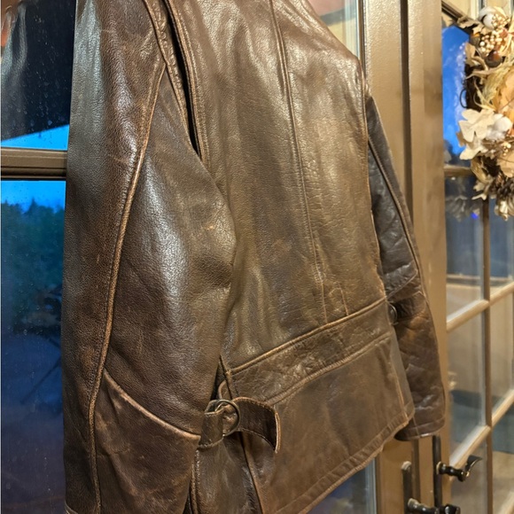Oakwood Classic Genuine Leather bomber jacket - Picture 9 of 11